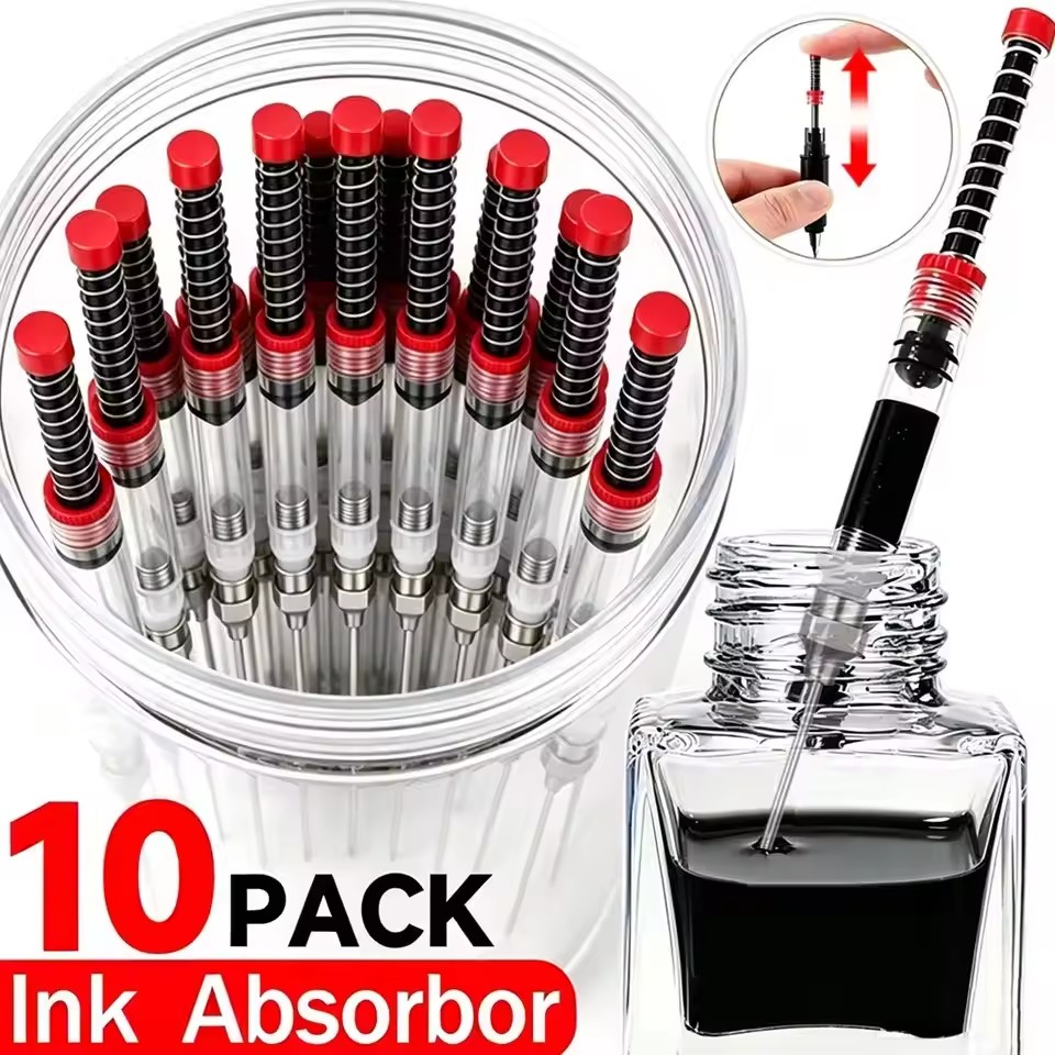 Ink Cartridge - 1-10 buah Alat Pengisi Tinta Fountain