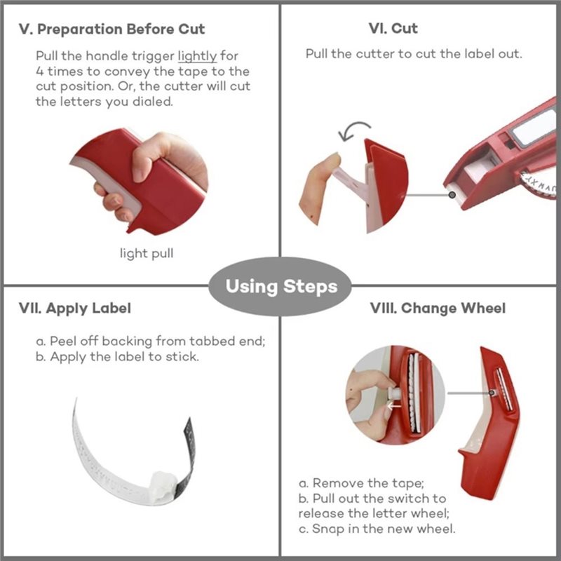 SHGO-DIY Alat Pembuat Label de - Label Maker ulasan dan harga